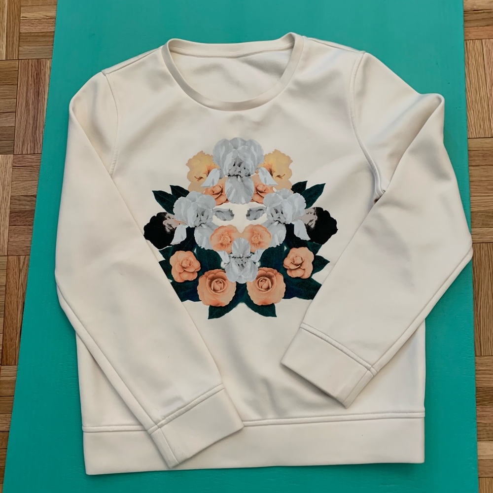 Ochirly floral sweater sweatshirt